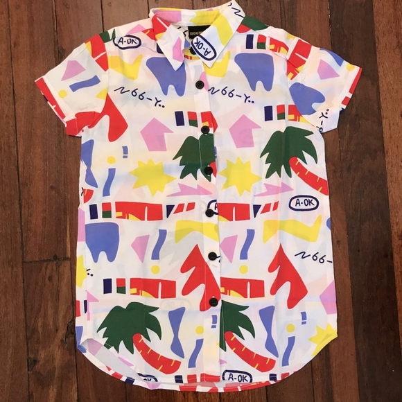 nooworks Tops - Nooworks Joyce top in A-ok